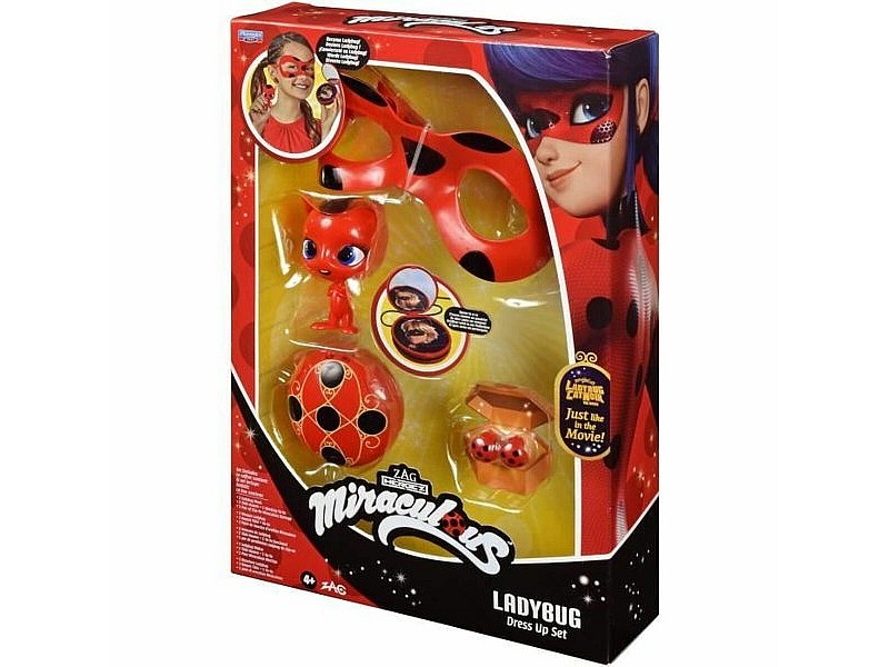 Маскировъчен костюм за деца Bandai Miraculous Ladybug Червен rouge LadyBug
