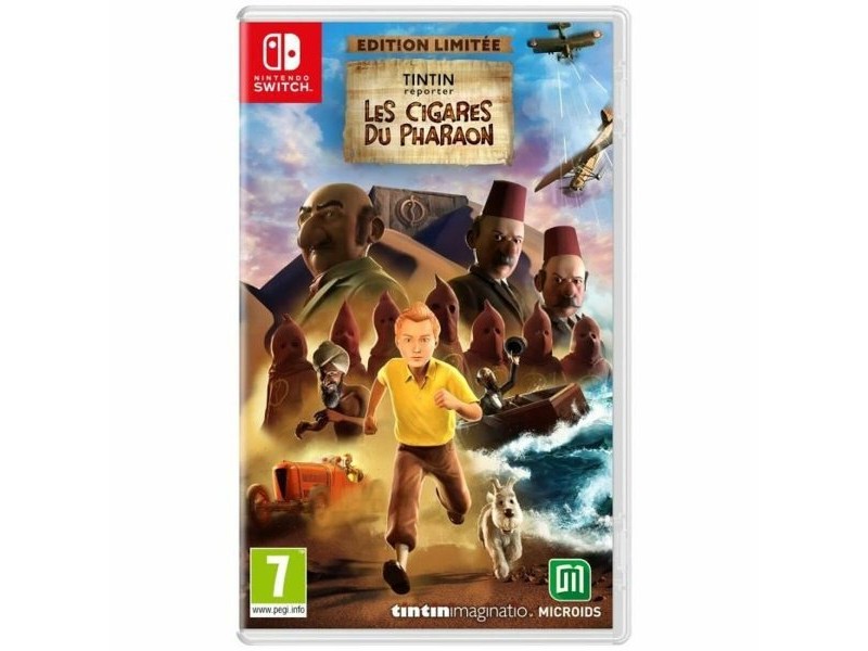 Видео игра за Switch Microids Tintin Reporter : Les Cigares du Pharaon