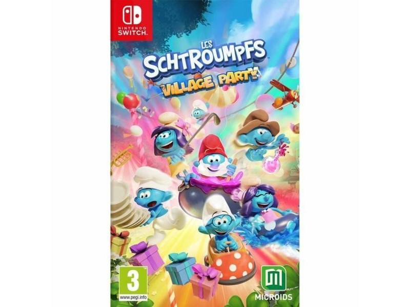 Видео игра за Switch Microids Les Schtroumpfs : Village Party