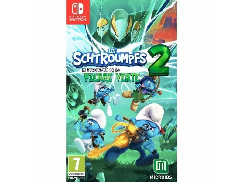 Видео игра за Switch Microids The Smurfs 2 - The Prisoner of the Green Stone (FR)