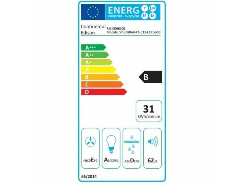 Звънец Continental Edison CEH60GS