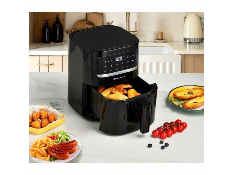 въздушен фритюрник Continental Edison Черен 1400 W 1200-1400 W 4,5 L