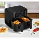 въздушен фритюрник Continental Edison Черен 2400 W 9 L въздушен фритюрник Continental Edison Черен 2400 W 9 L