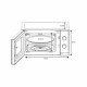 микровълновата фурна Oceanic OCAMO20B12 Черен 20 L