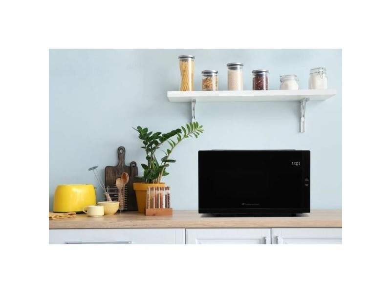 микровълновата фурна Continental Edison CEMO23B Черен noir 1280 W 23 L