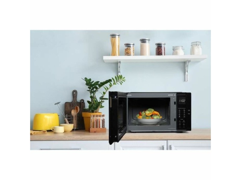 микровълновата фурна Continental Edison CEMO23B Черен noir 1280 W 23 L