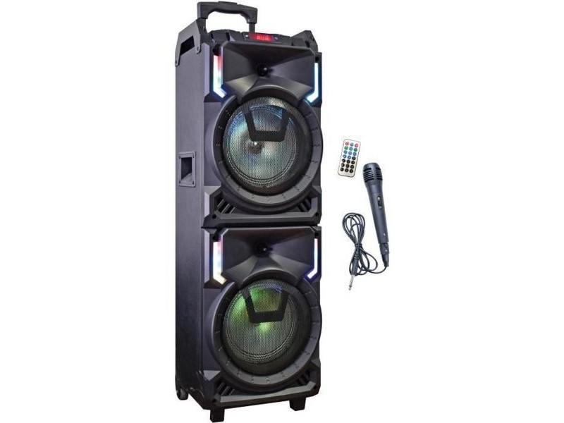 Преносими тонколони с блутут и микрофон Inovalley MS01XXL 800 W