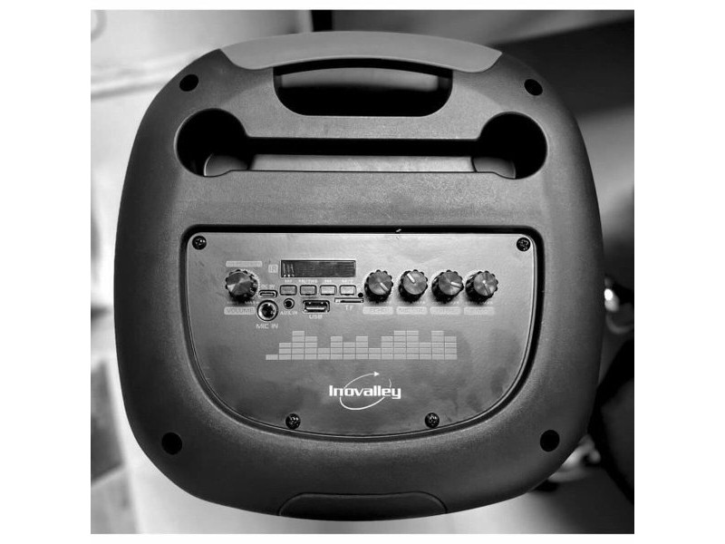 Преносима колона Inovalley KA123-XXL Черен 900 W