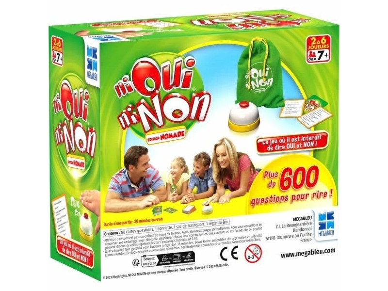 Настолна игра Megableu Ni Oui Ni Non (FR)