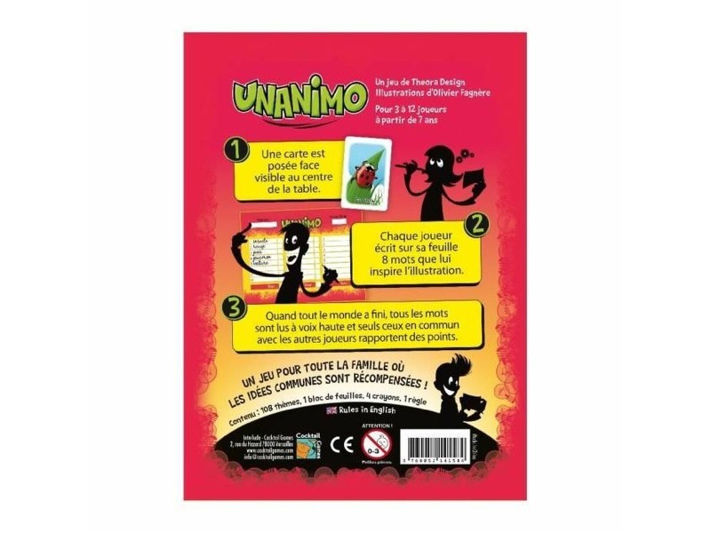 Настолна игра Asmodee Unanimo