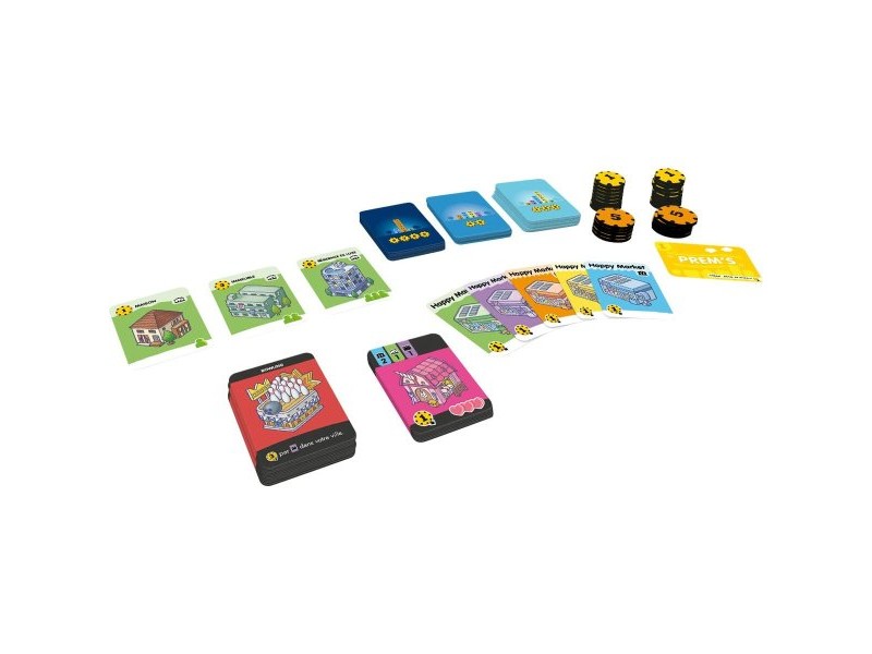Настолна игра Asmodee Happy City (FR)