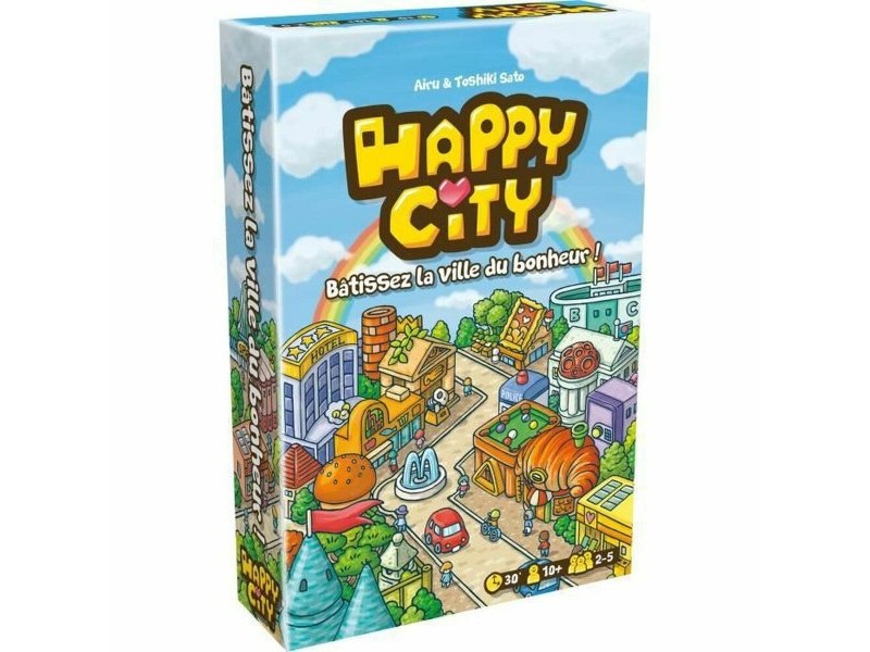 Настолна игра Asmodee Happy City (FR)