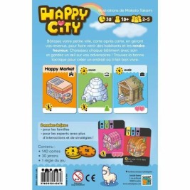 Настолна игра Asmodee Happy City (FR)