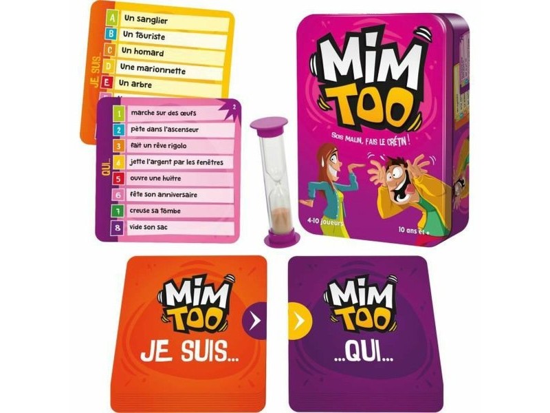 Набор от въпроси и отговори Asmodee MimToo (FR) (френски) Набор от въпроси и отговори Asmodee MimToo (FR) (френски)