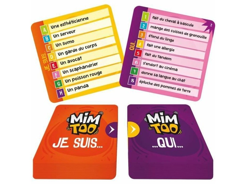 Набор от въпроси и отговори Asmodee MimToo (FR) (френски) Набор от въпроси и отговори Asmodee MimToo (FR) (френски)