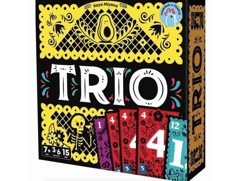 Настолна игра Asmodee Trio (FR)