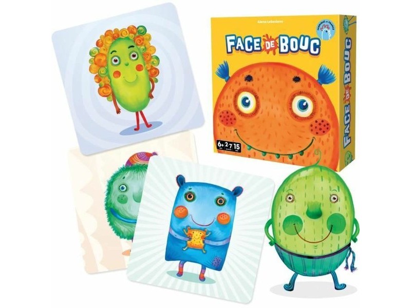 Настолна игра Asmodee Face de bouc (FR)