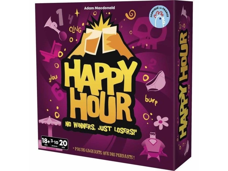 Настолна игра Asmodee Happy Hour (FR)