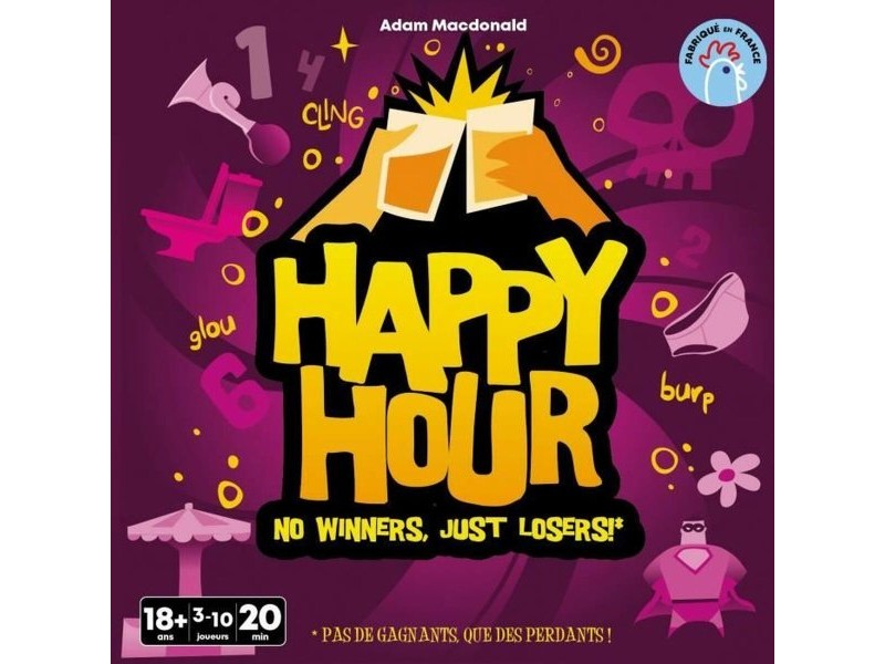 Настолна игра Asmodee Happy Hour (FR)