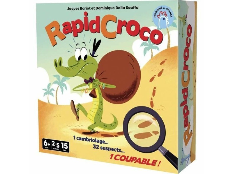 Настолна игра Asmodee RapidCroco (FR)
