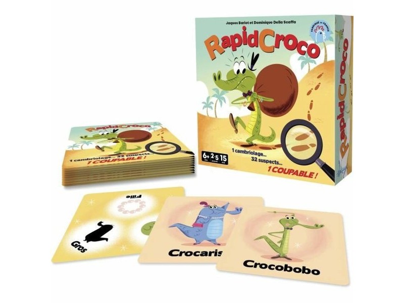 Настолна игра Asmodee RapidCroco (FR)