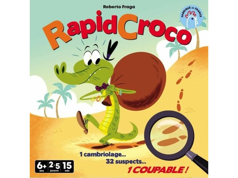 Настолна игра Asmodee RapidCroco (FR)