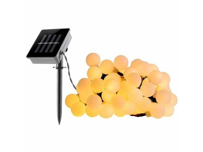 Гирлянда от LED Светлини Lumi Garden BILLY SPHERICAL 60 LEDS Черен noir 1 W