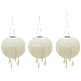 Комплект фенери Lumisky HIMALAYA Бежов Ø 30 cm 3 Части