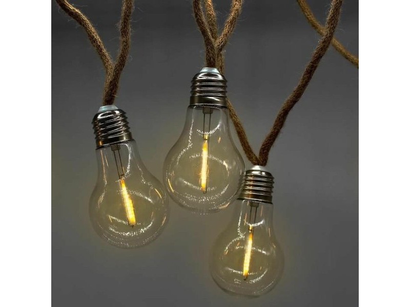 Гирлянда от LED Светлини Lumisky Ampoules Fantasy Бял 10