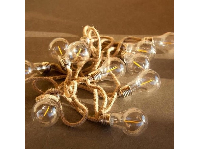 Гирлянда от LED Светлини Lumisky Ampoules Fantasy Бял 10