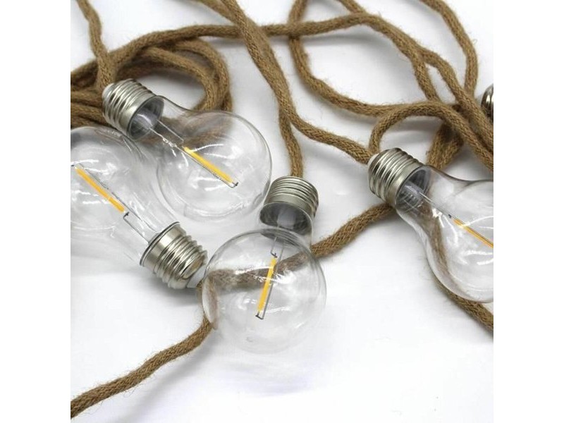 Гирлянда от LED Светлини Lumisky Ampoules Fantasy Бял 10