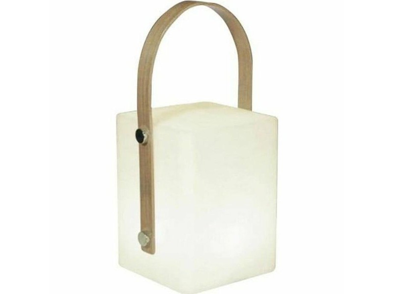 Настолна лампа Lumisky Tiky 10 x 10 x 25 cm Бял Кафяв Бамбук Пластмаса Настолна лампа Lumisky Tiky 10 x 10 x 25 cm Бял Кафяв Бамбук Пластмаса