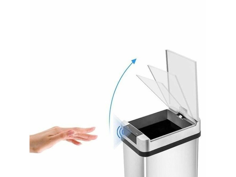 Кошче за боклук Kitchen Move Сив 50 L