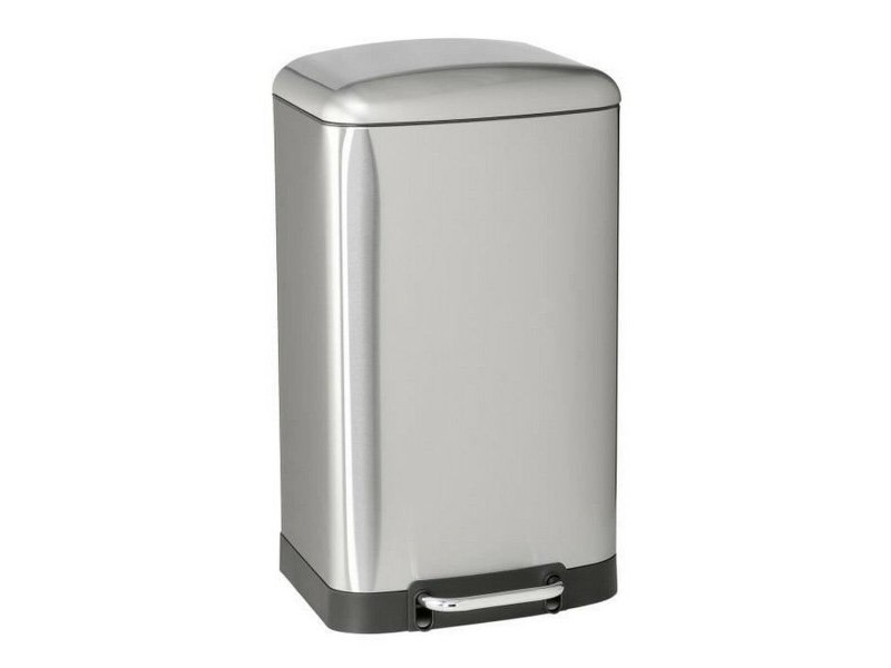 Кошче за Боклук с Педал Kitchen move GREENWICH Неръждаема стомана (40 L)