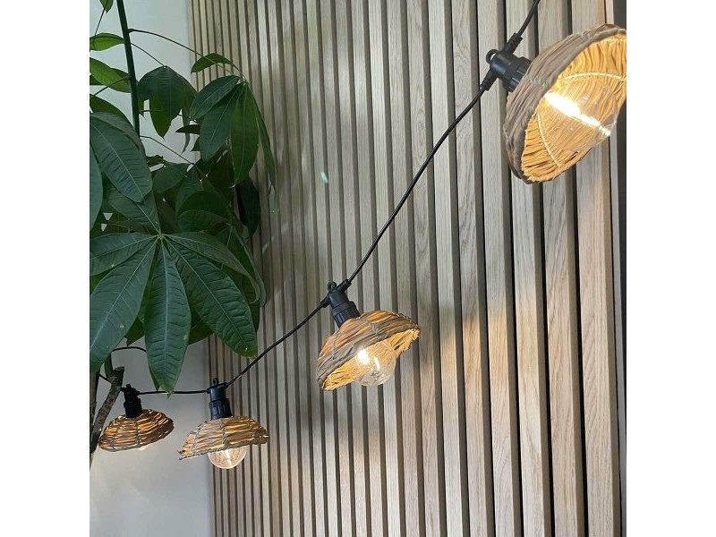 Гирлянда от LED Светлини Lumisky Бежов