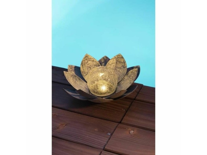 Настолна лампа Galix Waterlily Сив