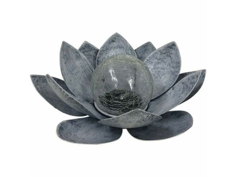Настолна лампа Galix Waterlily Сив