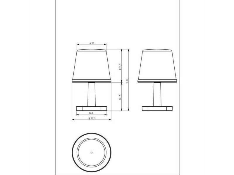 LED лампа Galix G4410 Бял