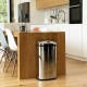 Кошче за боклук Kitchen Move Сив Метал