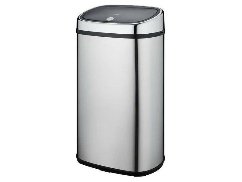 Кошче за боклук Kitchen Move Square Сив 60 L