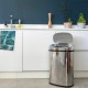 Кошче за боклук Kitchen Move Majestic Автоматичен Черен Неръждаема стомана ABS 68 L Кошче за боклук Kitchen Move Majestic Автоматичен Черен Неръждаема стомана ABS 68 L