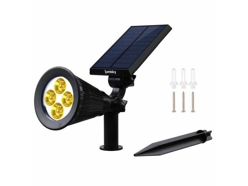 Лампа Lumi Garden Черен 5 V 250 Lm (2 броя)