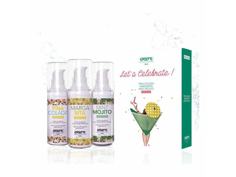 Ароматно Масажно Олио Exsens 251726 (3 pcs)