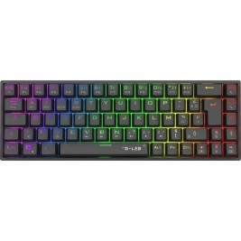 Клавиатура за игри The G-Lab KEYZ TITAN Черен AZERTY