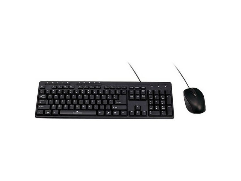 Клавиатура с мишка Bluestork BSPACKFIRSTII Черен френски AZERTY