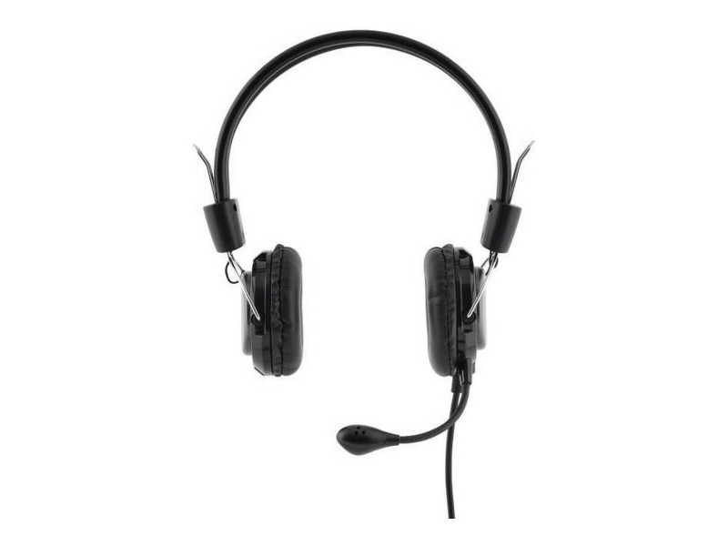 Слушалки с микрофон Bluestork MC-201 Черен/Сребрист