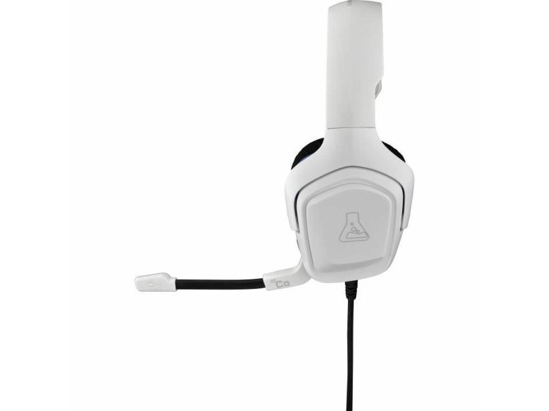 Слушалки с микрофон The G-Lab KORP-COBALT-W Бял Безжичен