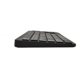 Клавиатура с мишка Bluestork Easy Slim AZERTY Черен френски