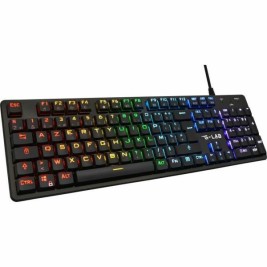Клавиатура The G-Lab френски AZERTY Червен