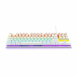 Клавиатура за игри The G-Lab Mercury AZERTY Бял
